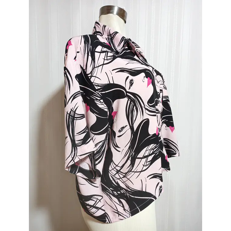 BLUSA  ESTAMPADA  IKY & ME TALLA XL 1