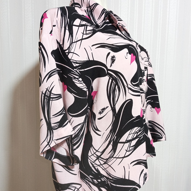 BLUSA  ESTAMPADA  IKY & ME TALLA XL 1