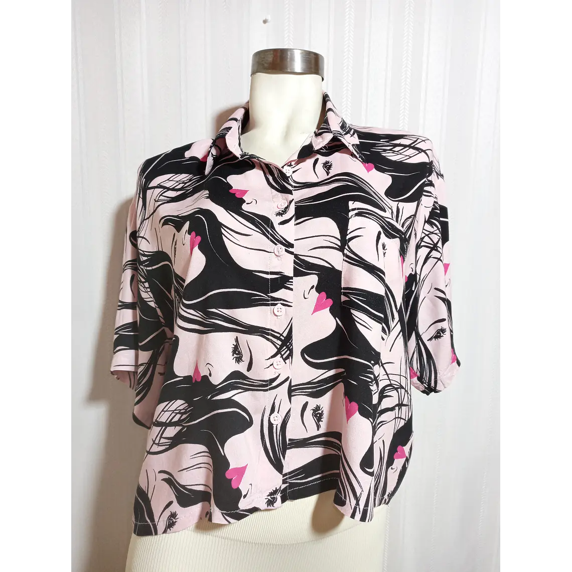 BLUSA  ESTAMPADA  IKY & ME TALLA XL 2