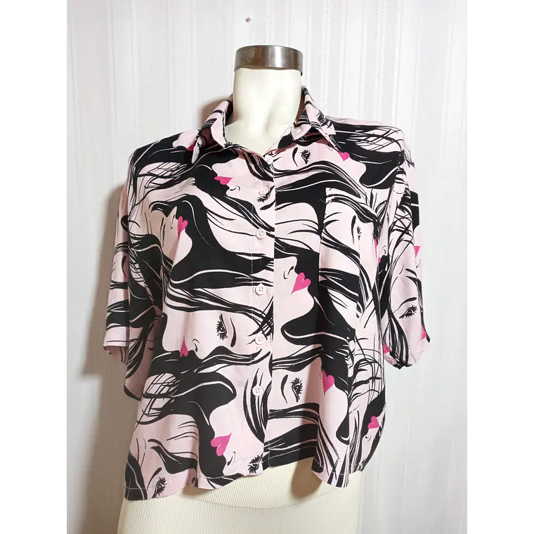 BLUSA  ESTAMPADA  IKY & ME TALLA XL 2