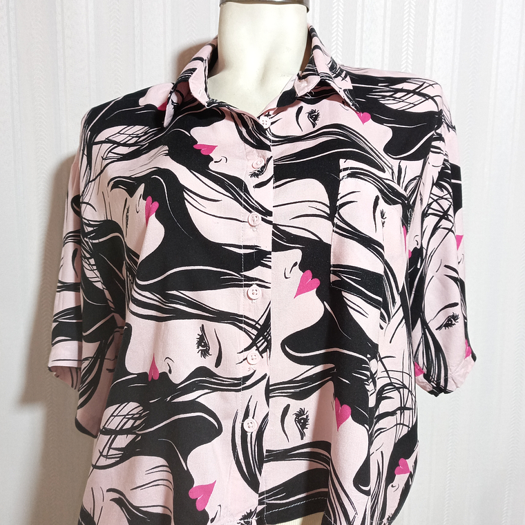 BLUSA  ESTAMPADA  IKY & ME TALLA XL 2