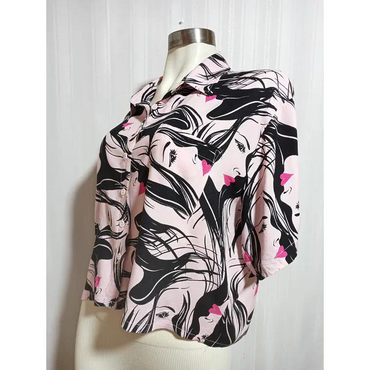 BLUSA  ESTAMPADA  IKY & ME TALLA XL 3
