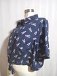 BLUSA AZUL MARINO COLLECTIF  XL - Miniatura 3