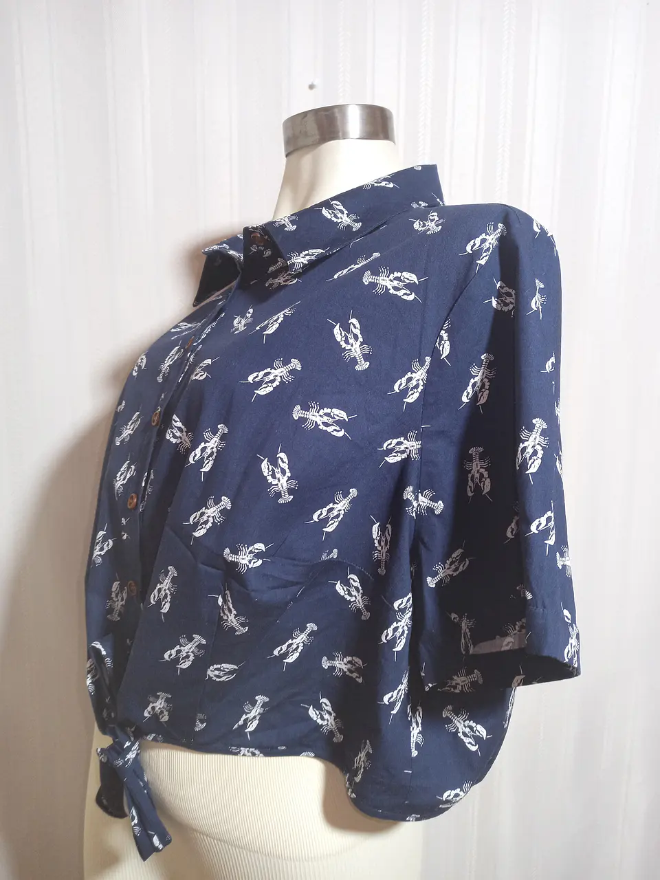 BLUSA AZUL MARINO COLLECTIF  XL 3