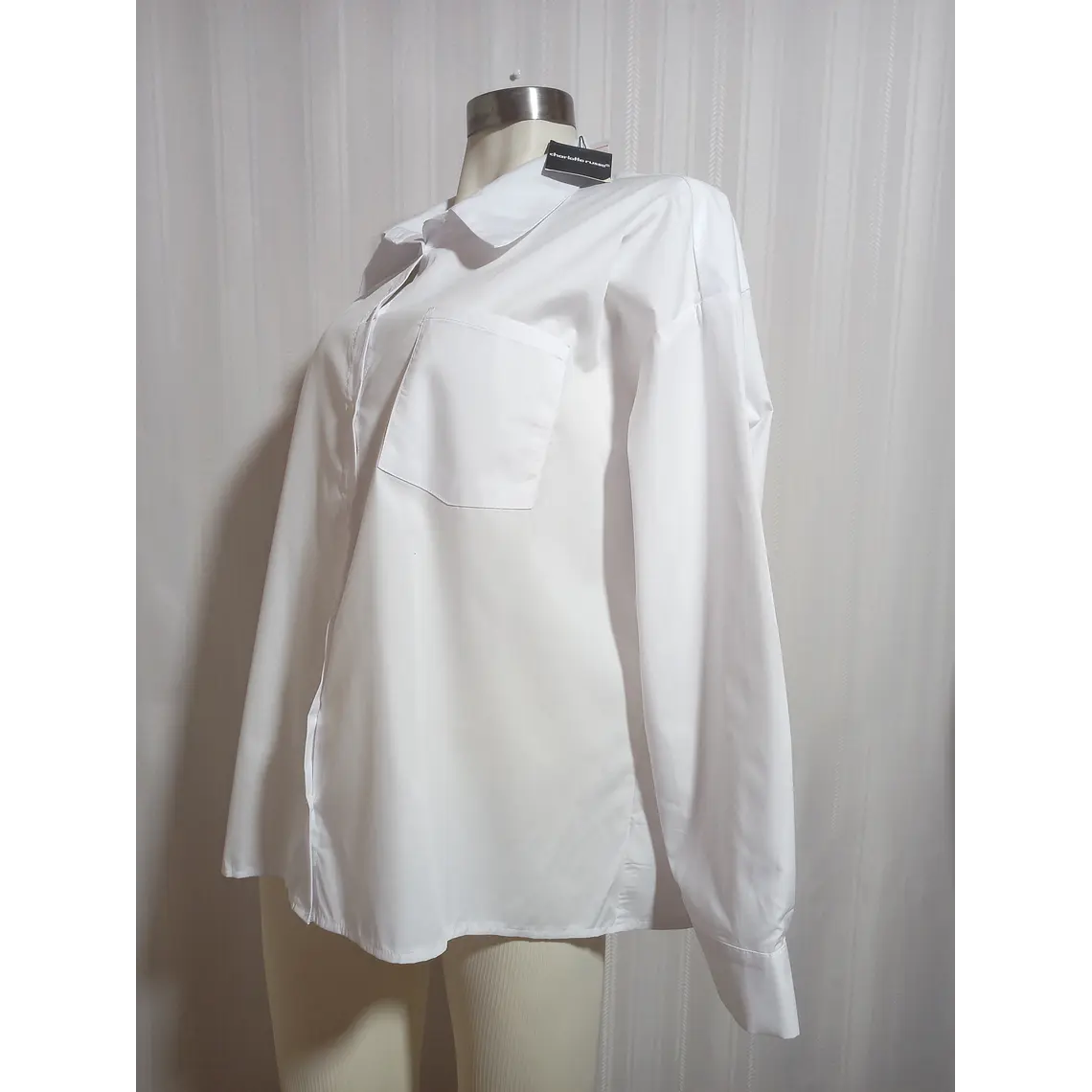 BLUSA BLANCA CHARLOTTE RUSSE TALLA XL 3