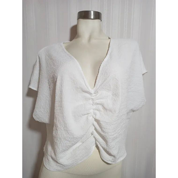 BLUSA BLANCA SHEIN TALLA XL 2