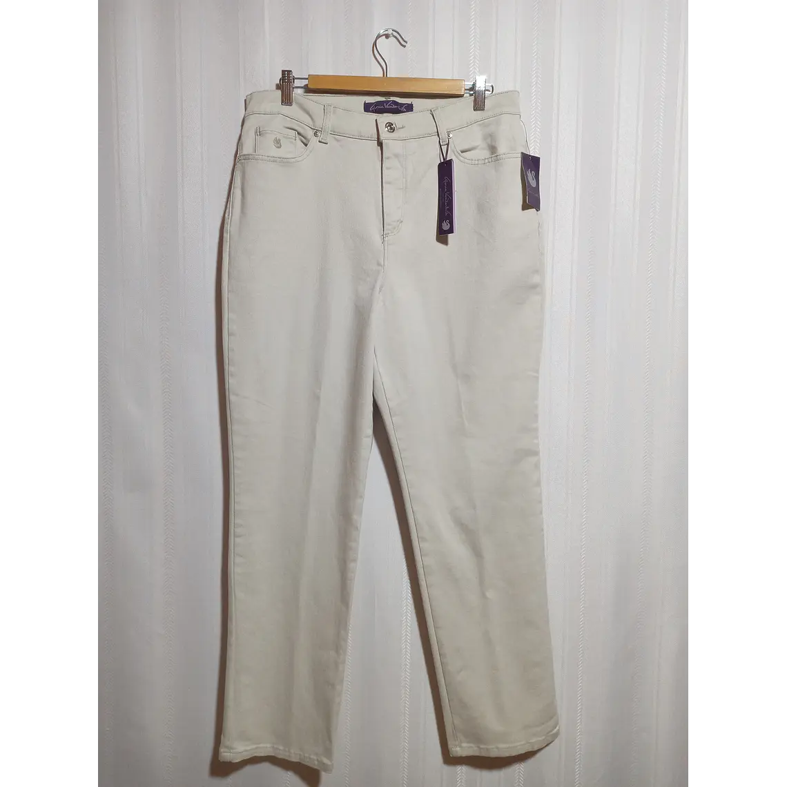 PANTALÓN JEANS BROWN GLORIA VANDERBILT TALLA 14 1