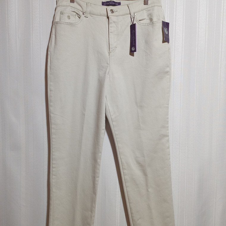PANTALÓN JEANS BROWN GLORIA VANDERBILT TALLA 14 1