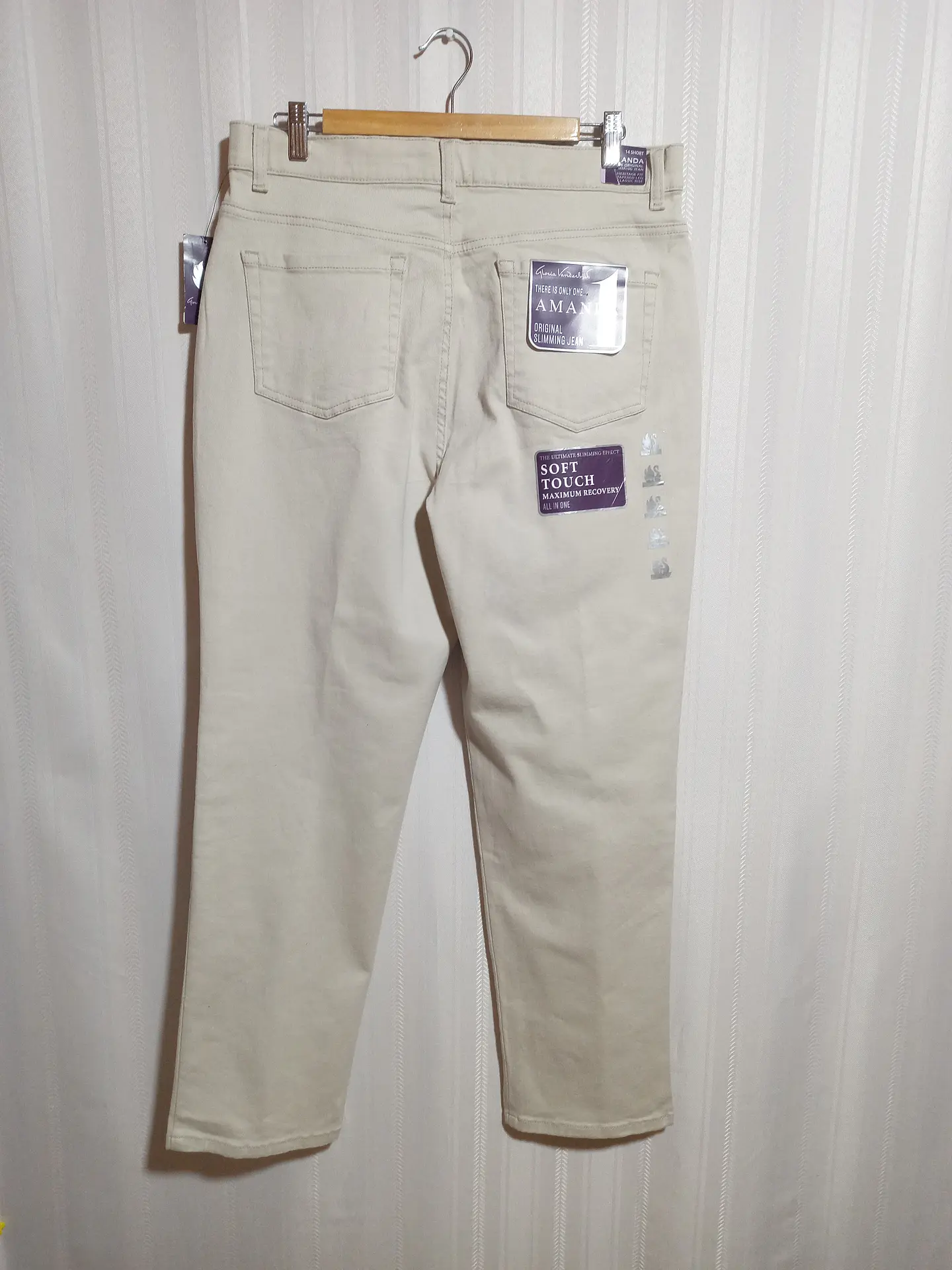 PANTALÓN JEANS BROWN GLORIA VANDERBILT TALLA 14 2