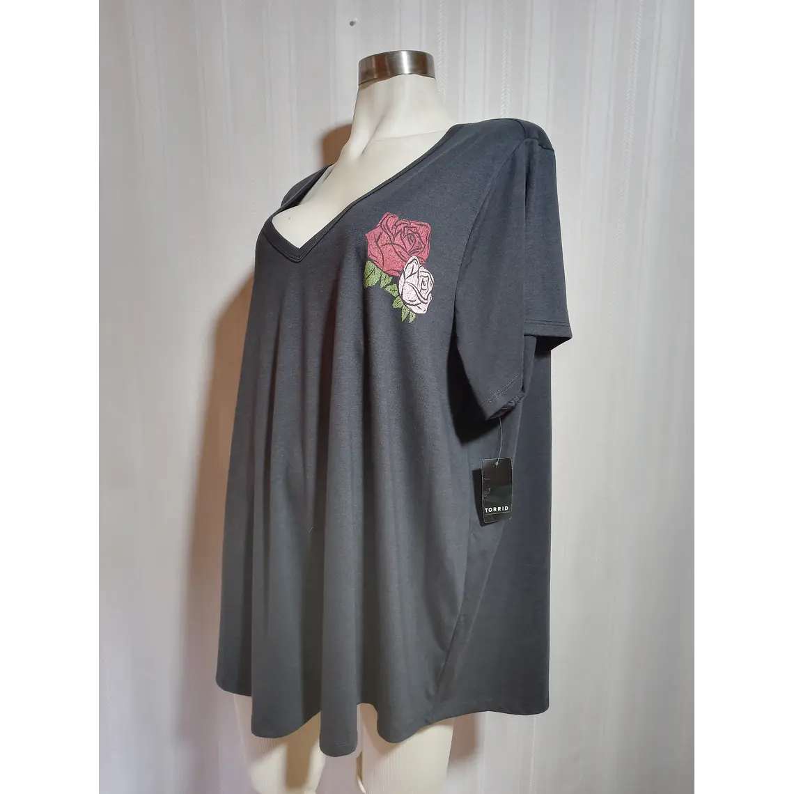 POLERA MC NEGRO TORRID TALLA 4 2