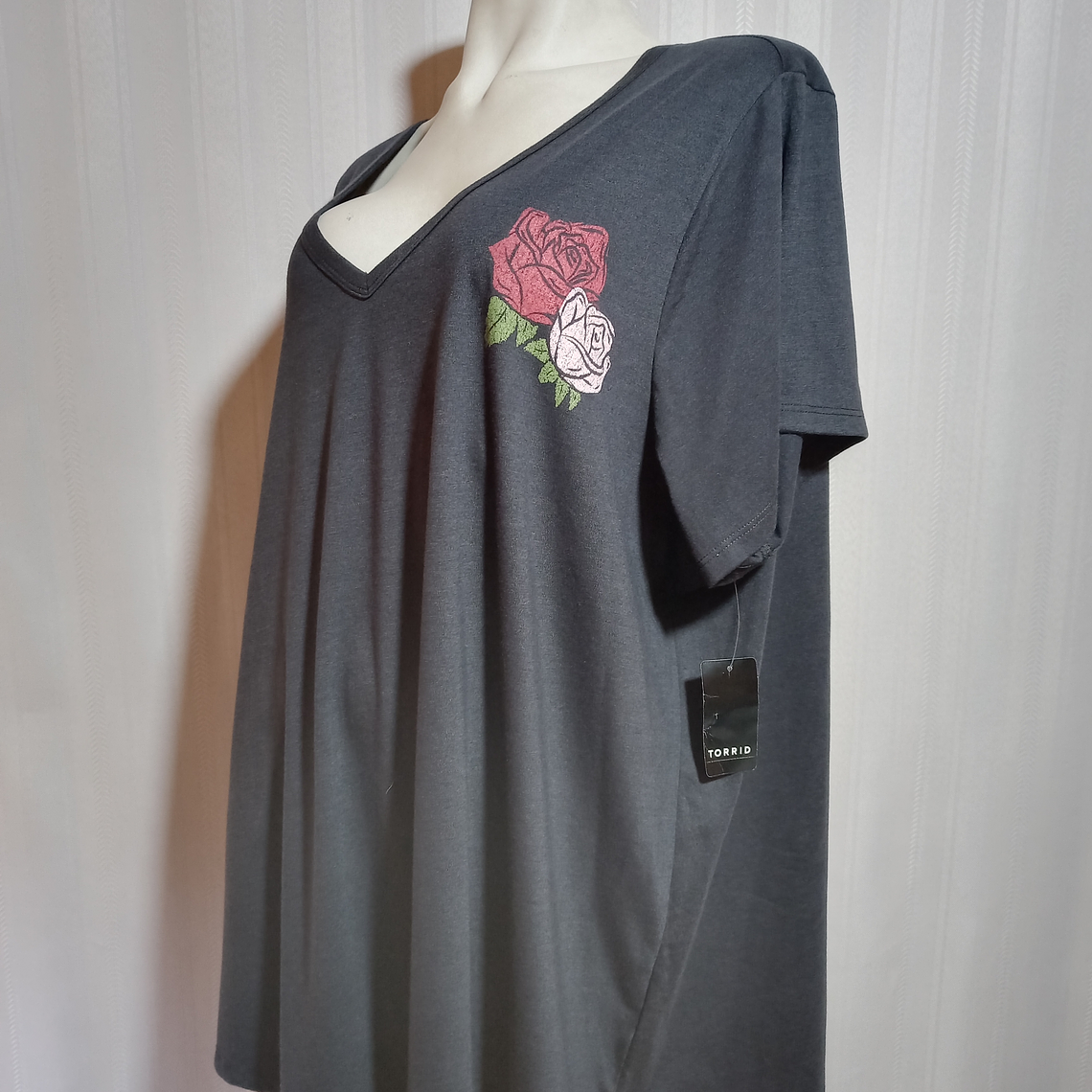 POLERA MC NEGRO TORRID TALLA 4 2