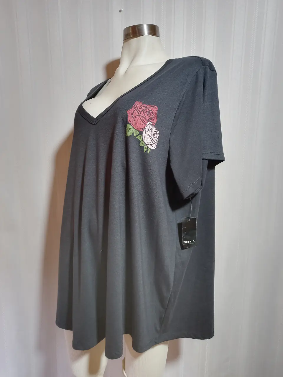 POLERA MC NEGRO TORRID TALLA 4 2