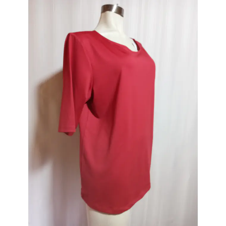 POLERA ROJA SUSAN GRAVER TALLA XL 1