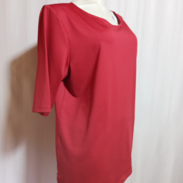 POLERA ROJA SUSAN GRAVER TALLA XL 1