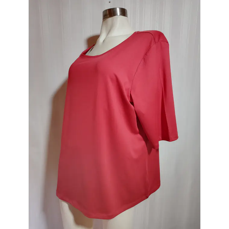 POLERA ROJA SUSAN GRAVER TALLA XL 3