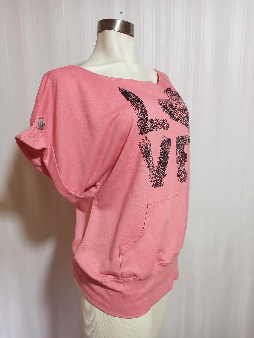 POLERA MC ROSADA MISS CHIEVOUS TALLA XL 1