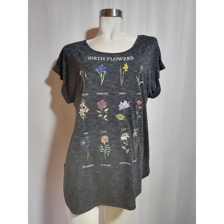 POLERA NEGRA ESTAMPADA TRUSELF TALLA 1X 3