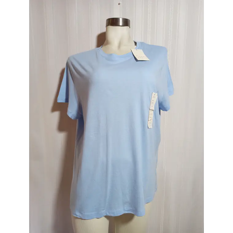 POLERA MC CELESTE A.NEW DAY TALLA XL 2