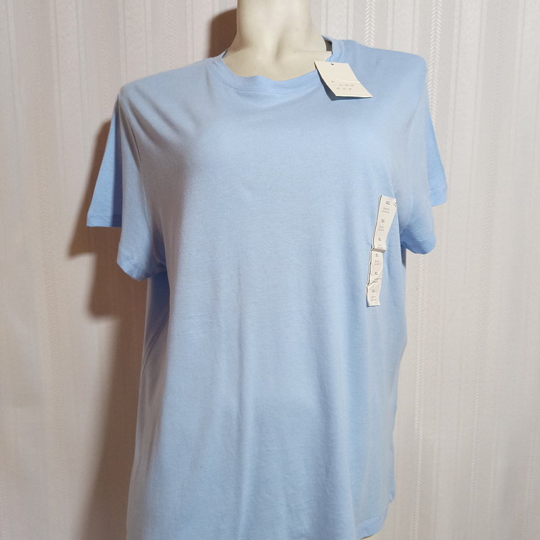 POLERA MC CELESTE A.NEW DAY TALLA XL 2