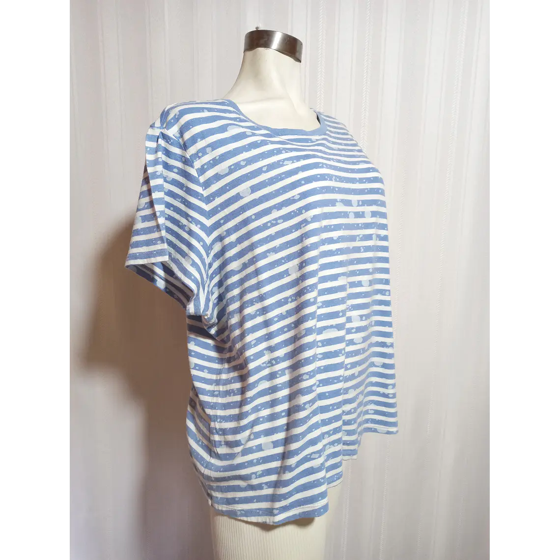 POLERA MC MULTICOLOR STYLE & CO. TALLA 2X 1