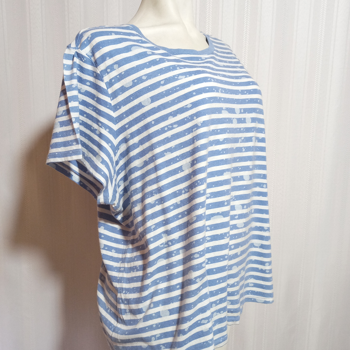 POLERA MC MULTICOLOR STYLE & CO. TALLA 2X 1