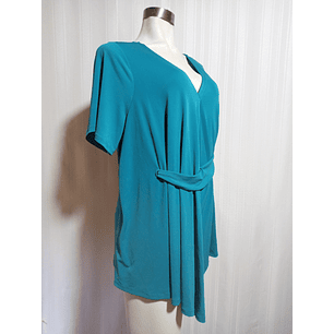 POLERA TURQUESA WORTHINGTON TALLA 0X