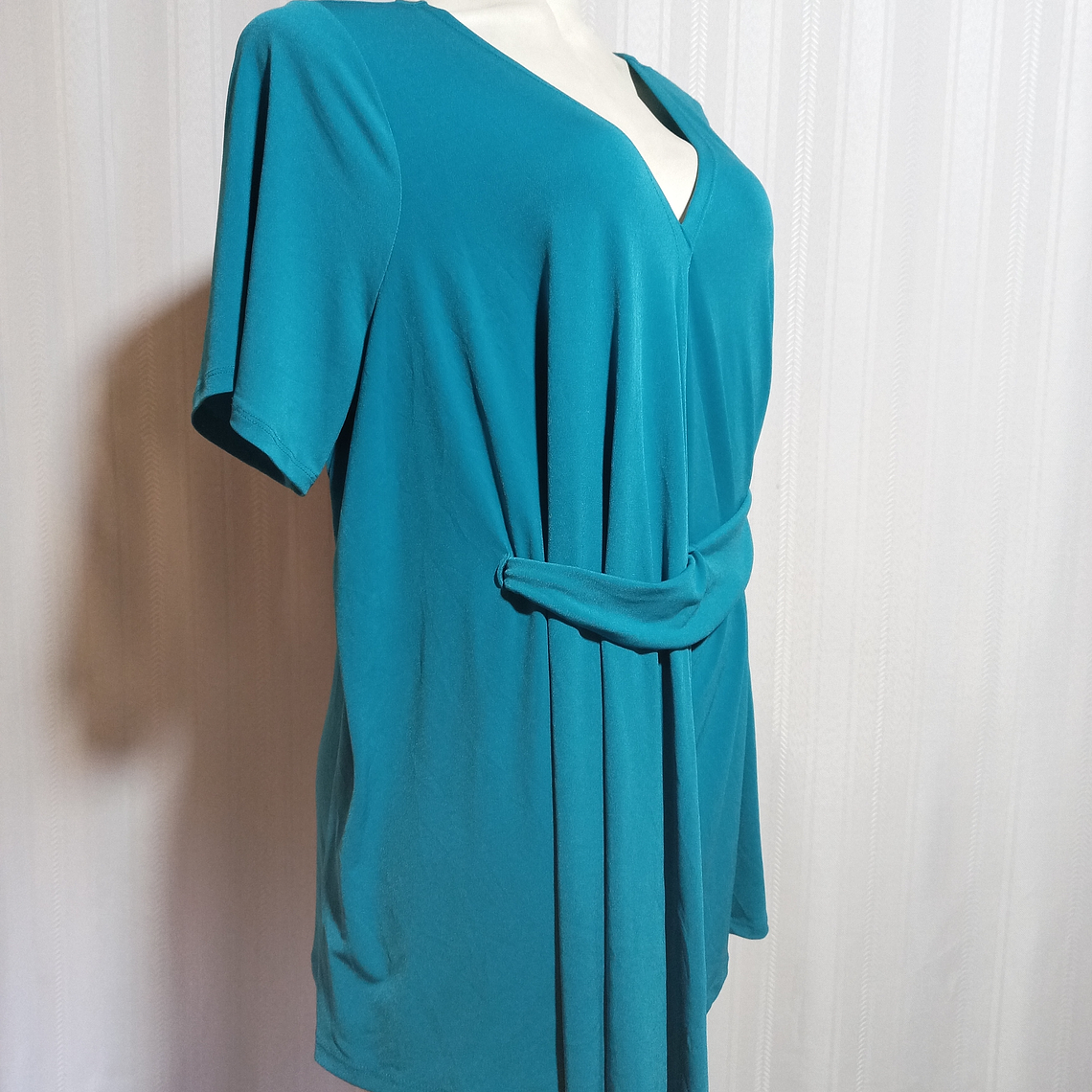 POLERA TURQUESA WORTHINGTON TALLA 0X 1