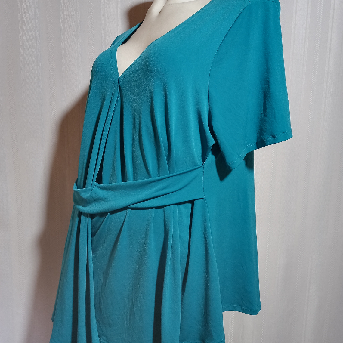 POLERA TURQUESA WORTHINGTON TALLA 0X 3