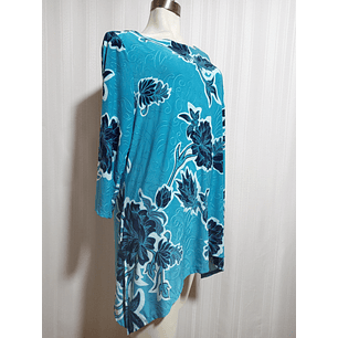 BLUSA ESTAMPADA JM COLLECTION TALLA 2X
