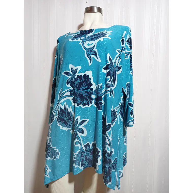 BLUSA ESTAMPADA JM COLLECTION TALLA 2X 2