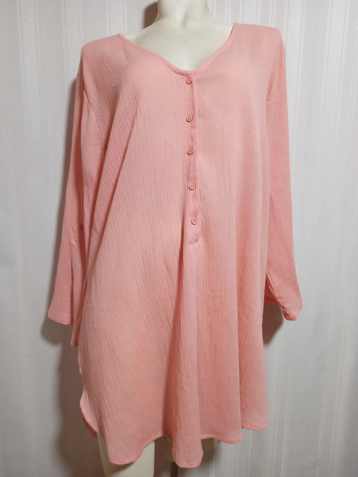 BLUSA CORAL ML ANTHONY RICHARDS TALLA XL 2