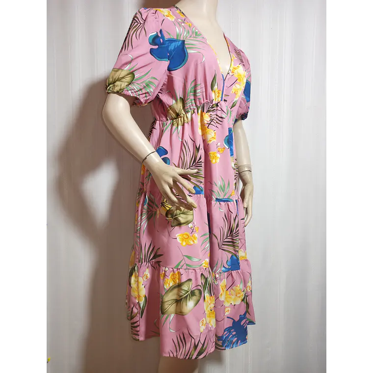 VESTIDO FLOREADO SHEIN TALLA 0XL 1