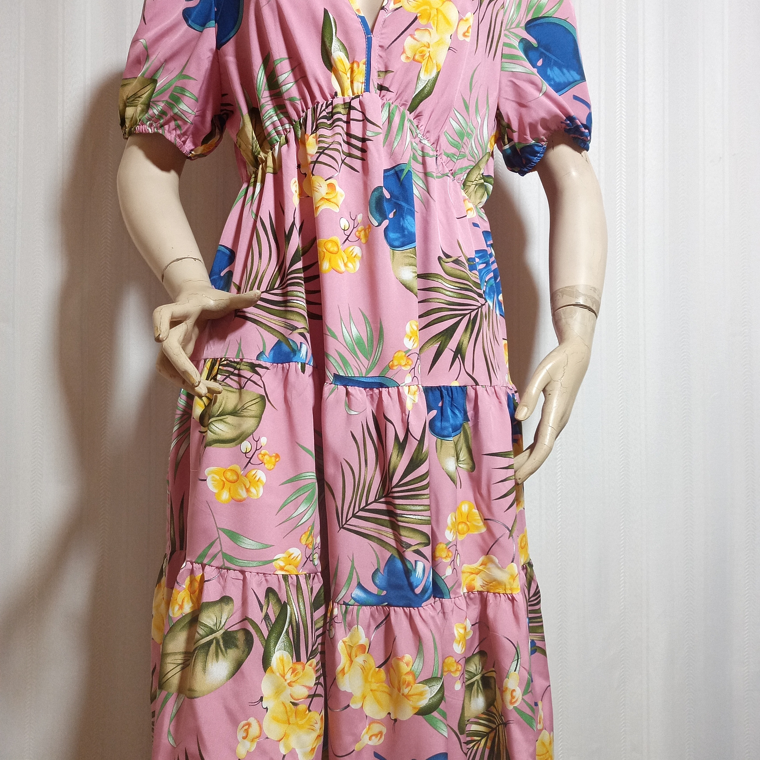 VESTIDO FLOREADO SHEIN TALLA 0XL 2