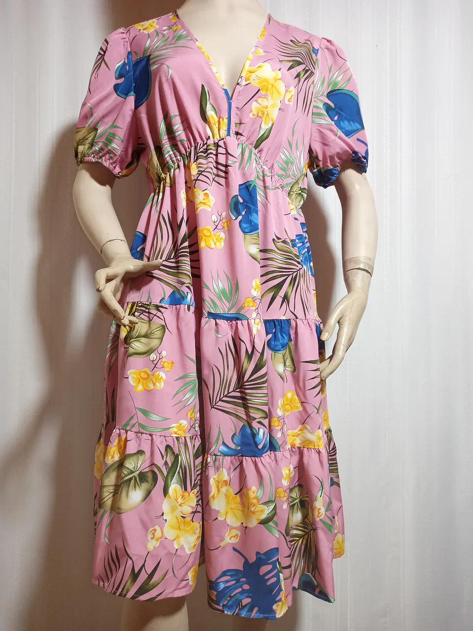 VESTIDO FLOREADO SHEIN TALLA 0XL 2