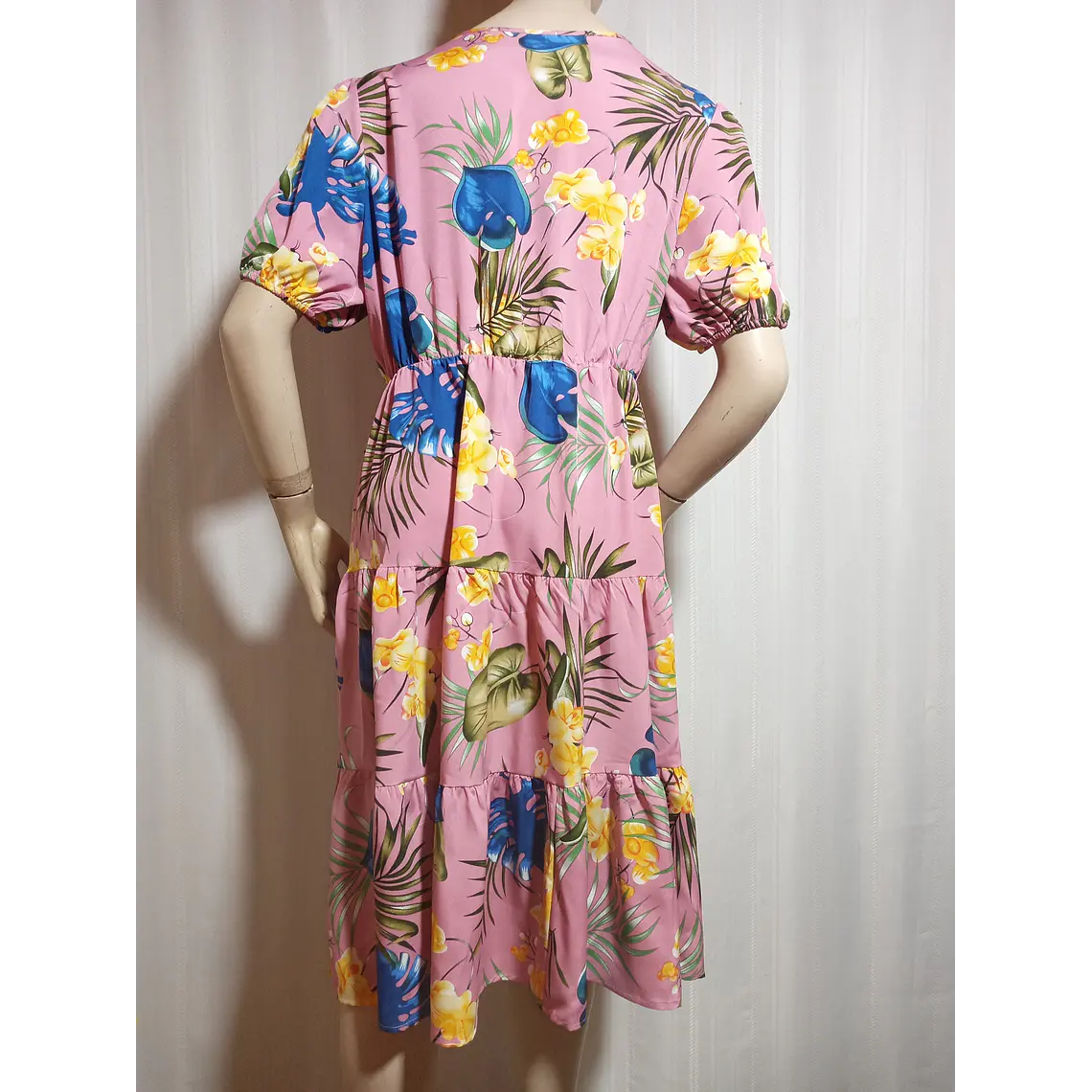 VESTIDO FLOREADO SHEIN TALLA 0XL 4