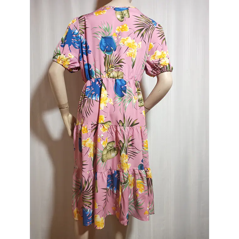 VESTIDO FLOREADO SHEIN TALLA 0XL 4