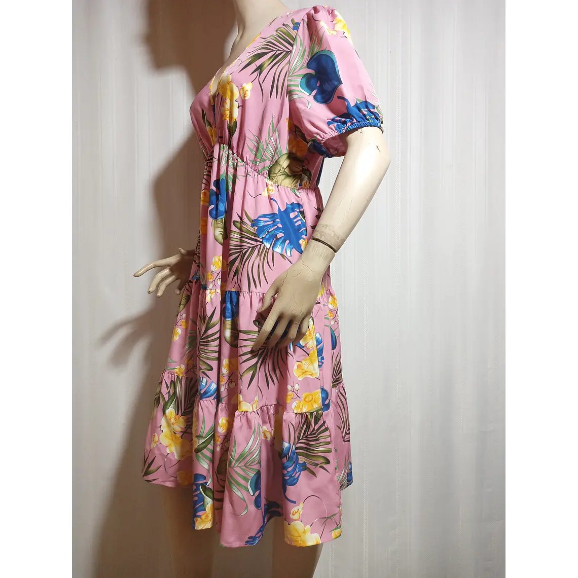 VESTIDO FLOREADO SHEIN TALLA 0XL 3