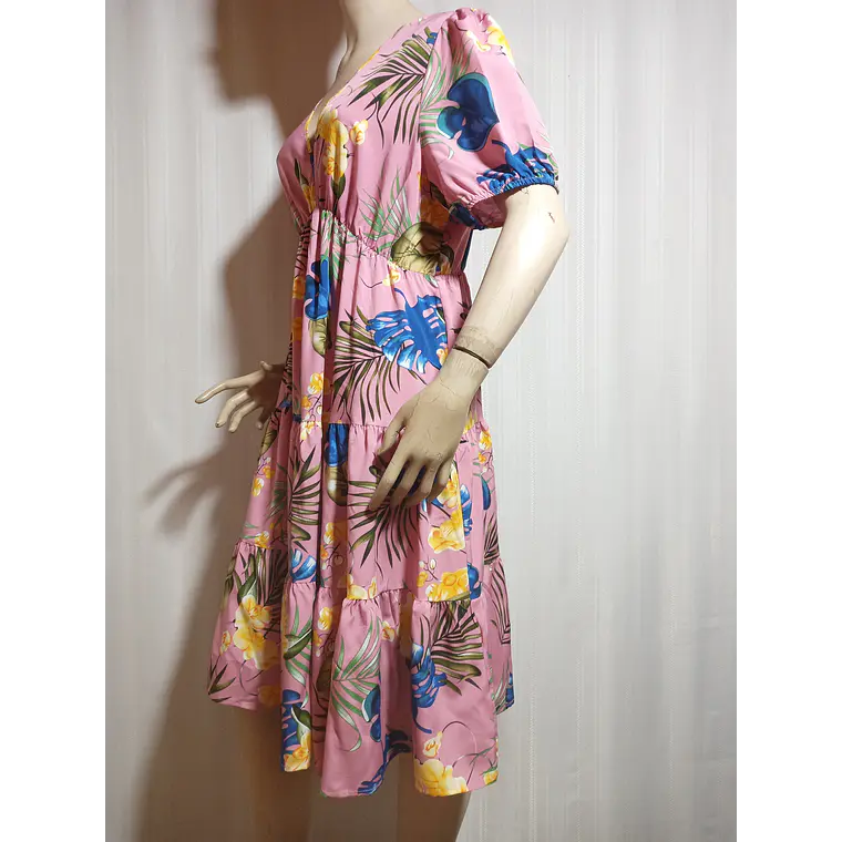 VESTIDO FLOREADO SHEIN TALLA 0XL 3