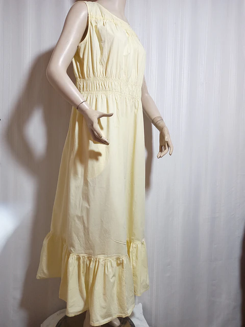 VESTIDO CASUAL AMARILLO A.NEW DAY TALLA XL