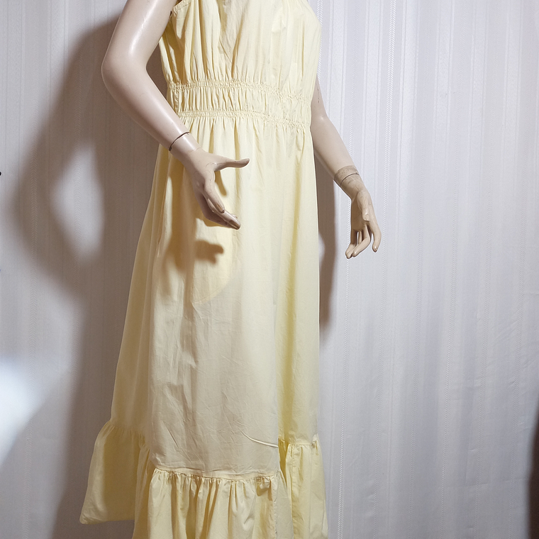 VESTIDO CASUAL AMARILLO A.NEW DAY TALLA XL 1