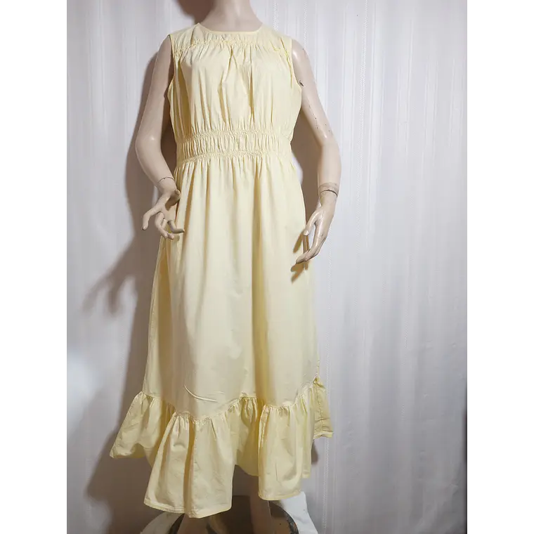 VESTIDO CASUAL AMARILLO A.NEW DAY TALLA XL 2
