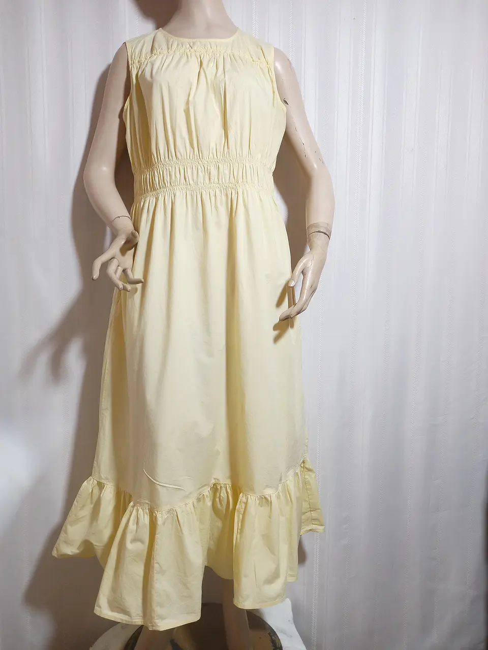 VESTIDO CASUAL AMARILLO A.NEW DAY TALLA XL 2