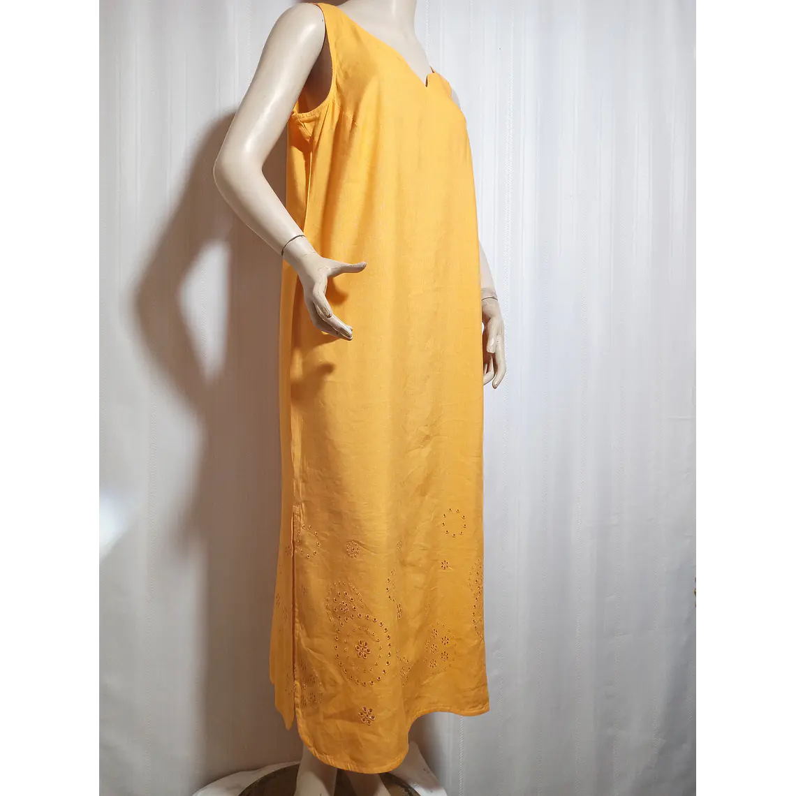 VESTIDO CASUAL NARANJO AVENUE TALLA 14/16 1