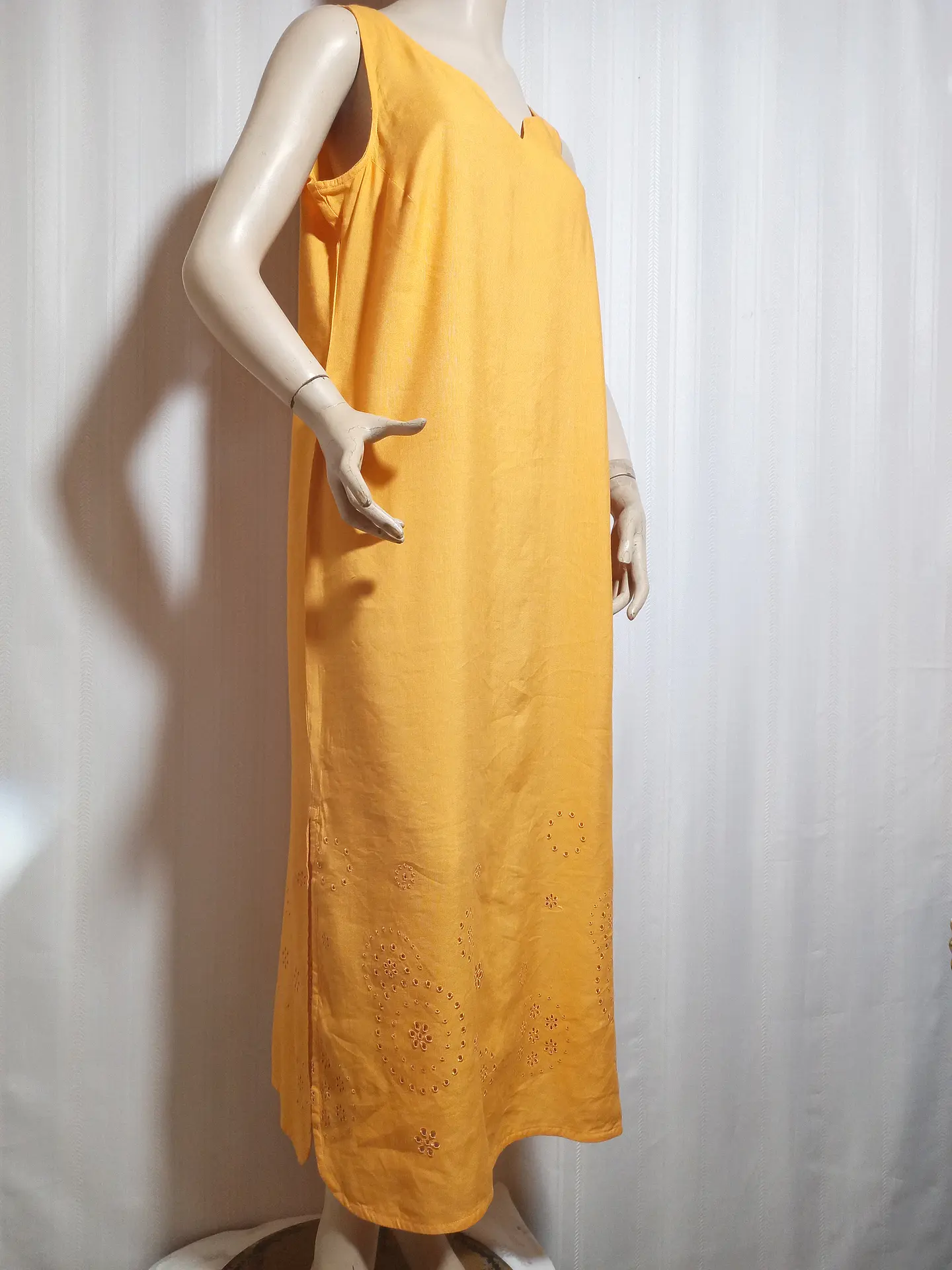 VESTIDO CASUAL NARANJO AVENUE TALLA 14/16 1