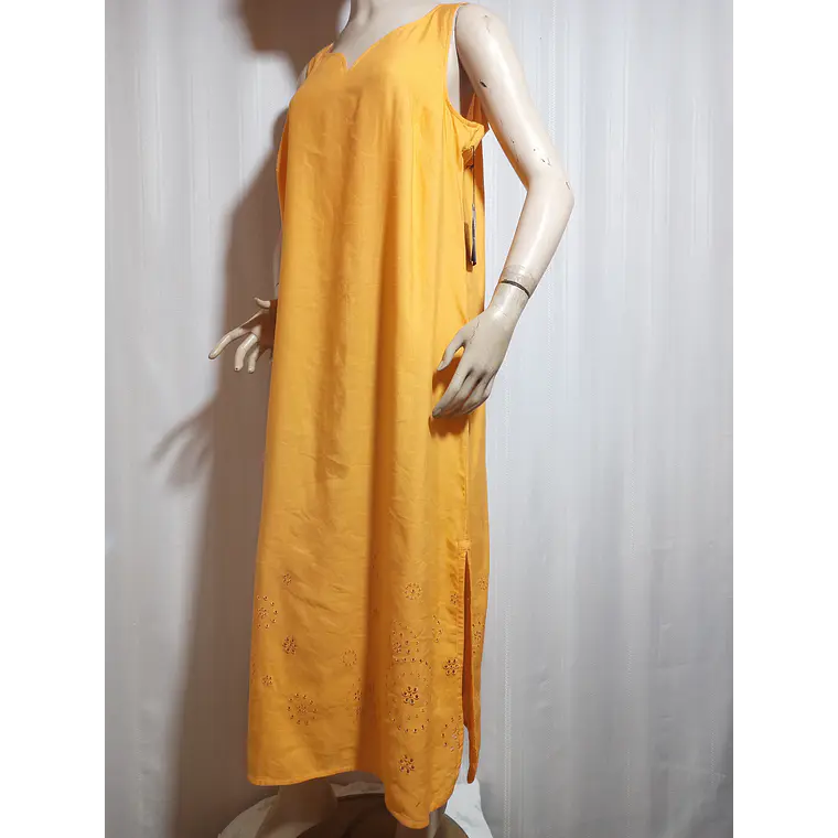VESTIDO CASUAL NARANJO AVENUE TALLA 14/16 3
