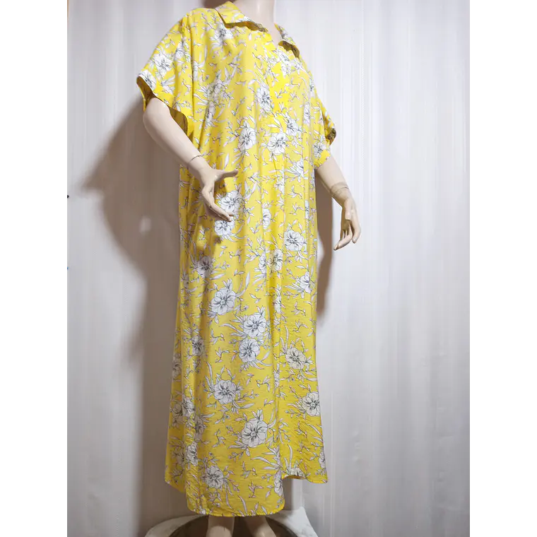 VESTIDO CASUAL AMARILLO BELLE ISLE IX ( 14-16) 1