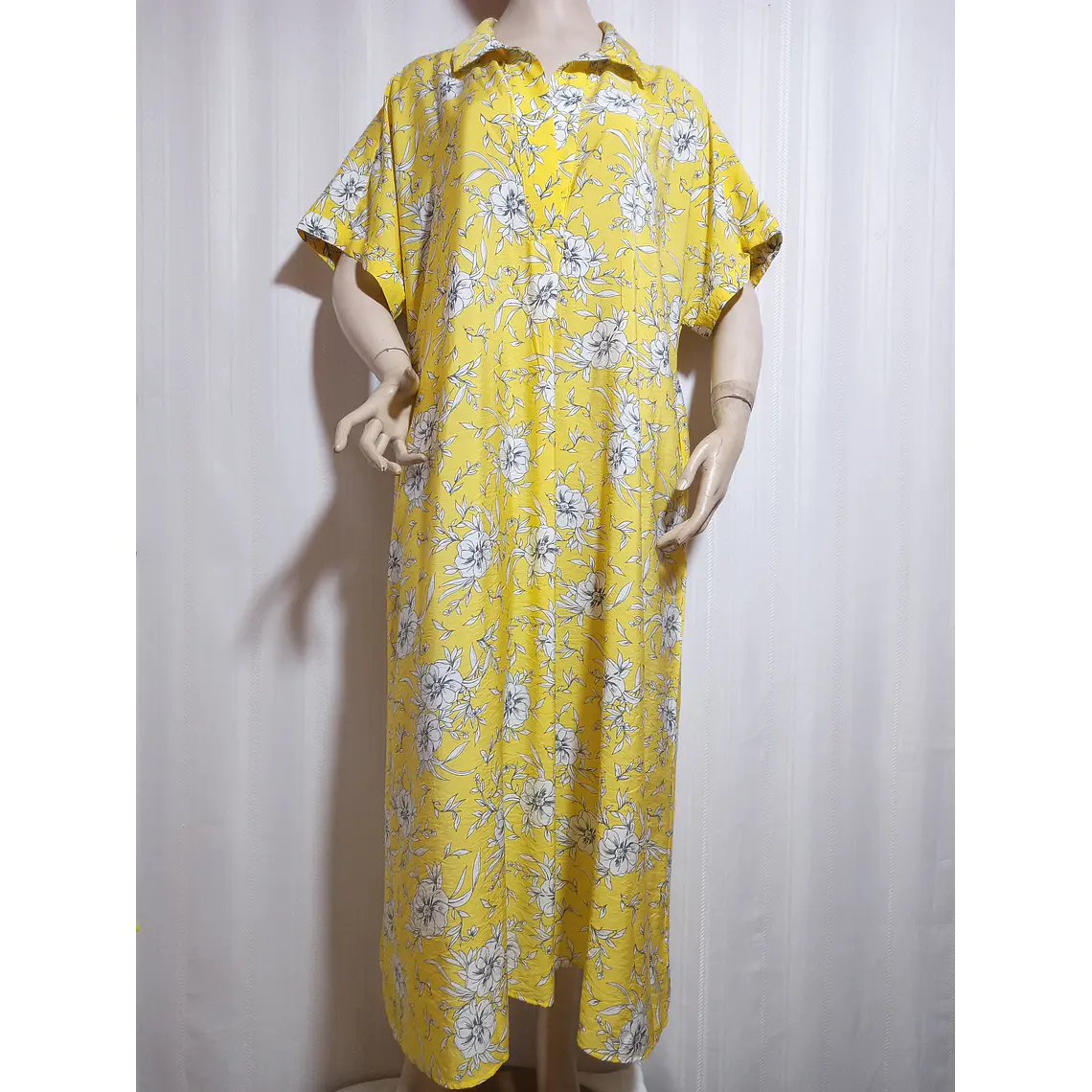 VESTIDO CASUAL AMARILLO BELLE ISLE IX ( 14-16) 2