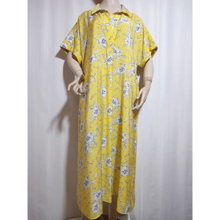 VESTIDO CASUAL AMARILLO BELLE ISLE IX ( 14-16) 2