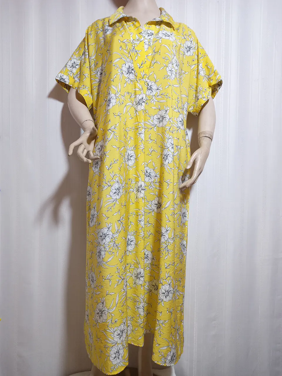 VESTIDO CASUAL AMARILLO BELLE ISLE IX ( 14-16) 2