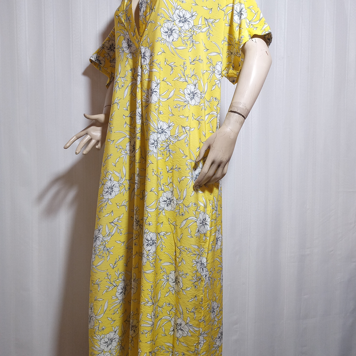 VESTIDO CASUAL AMARILLO BELLE ISLE IX ( 14-16) 3